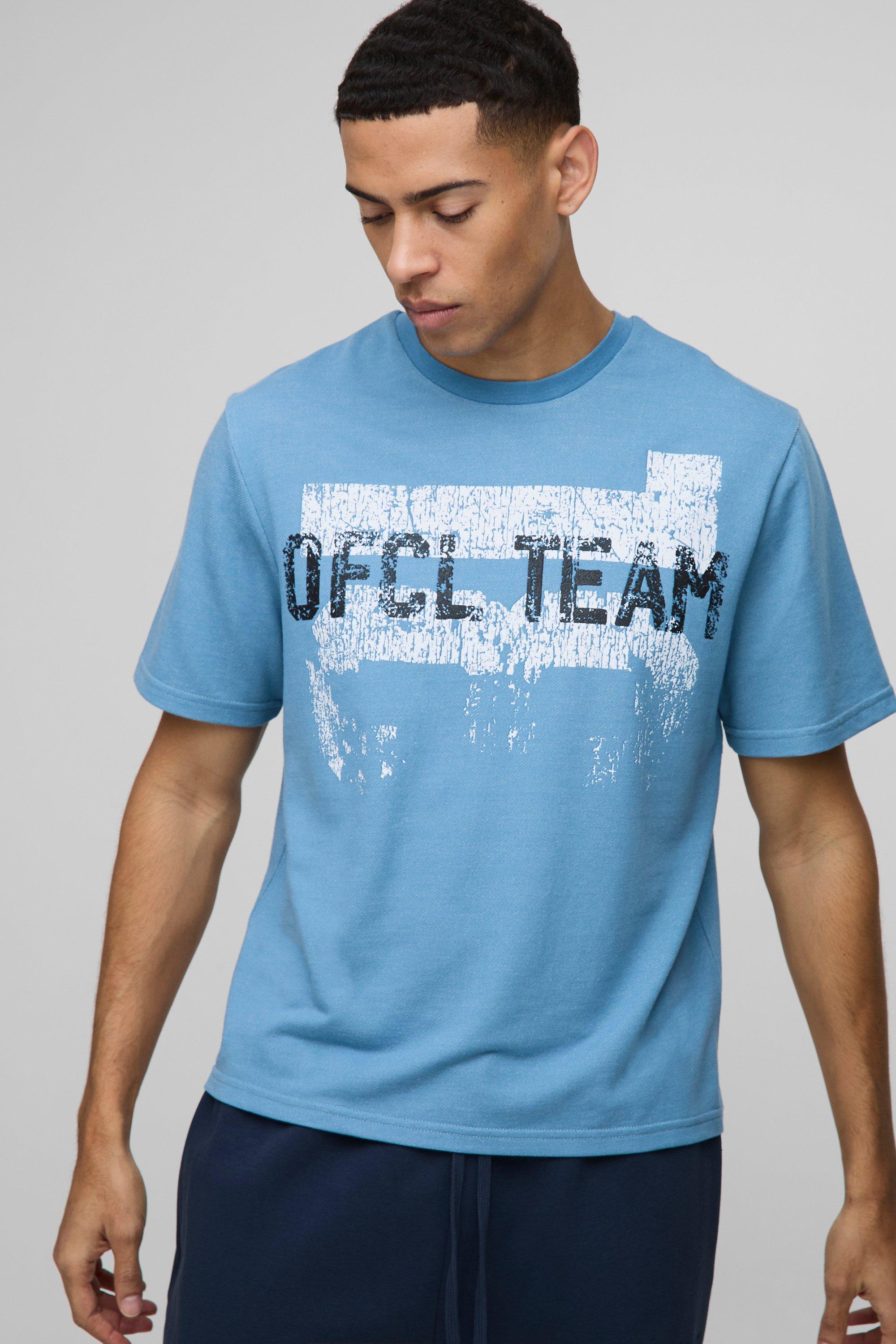 Boxy OFCL Graphic T Shirt | boohooMAN USA
